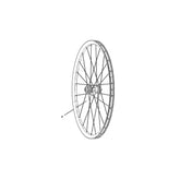 Zipp Spokes & Nipples & Washers Cx Ray Straight-Pull External Hex Secure Lock Black Oxide 208Mm (3 Pcs) Wheel Spares